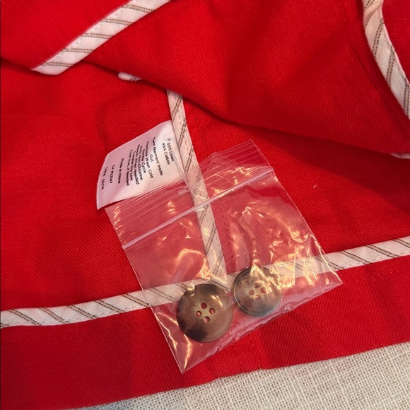 Talbots Red Utility Jacket - Picture 10 of 12